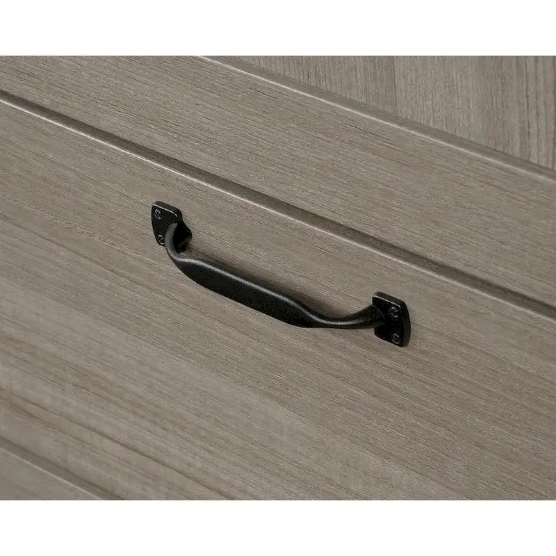 Armoire de rangement avec penderie et tiroirs coulissants Blanc