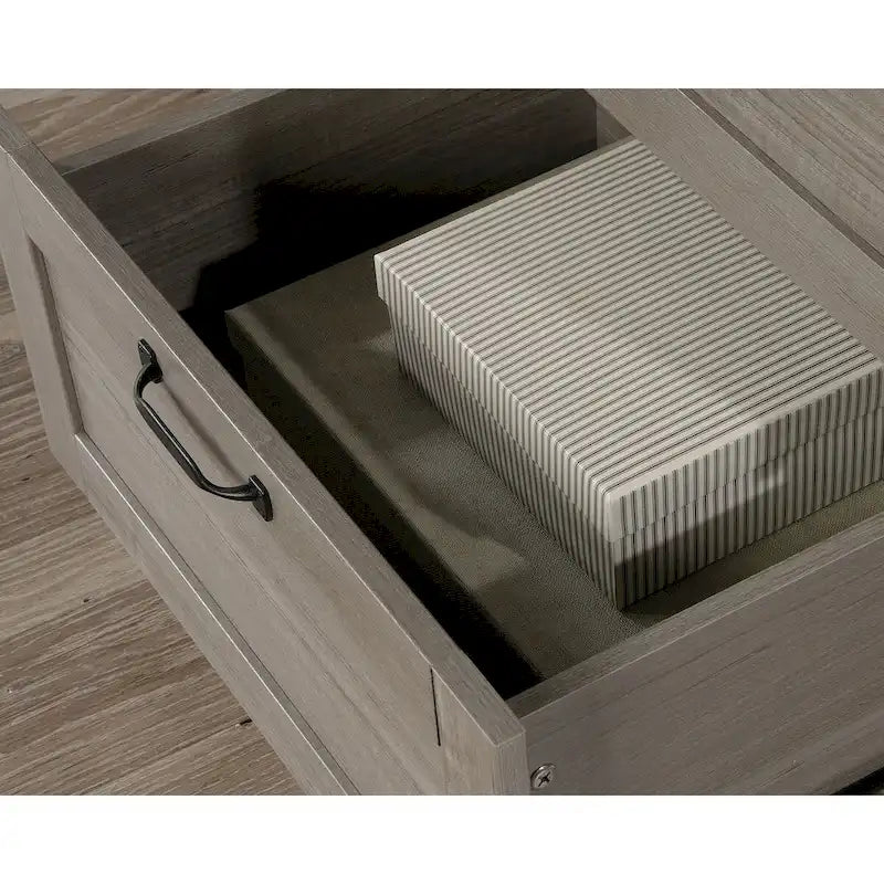 Armoire de rangement avec penderie et tiroirs coulissants Blanc