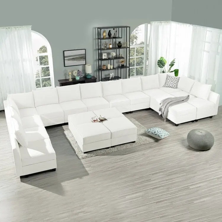 Fauteuil d'appoint en lin Cadre en bois massif Beige Fauteuil de salon